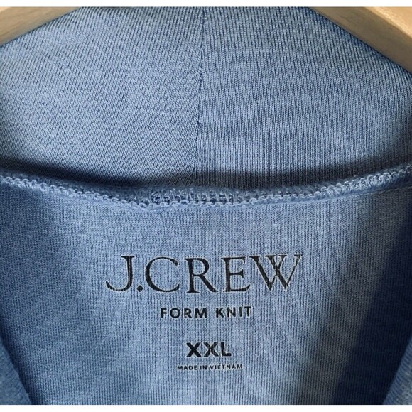 J Crew Form Knit Ceil Blue Long Sleeve Turtleneck Top Women’s Plus Size XXL - Picture 5 of 6